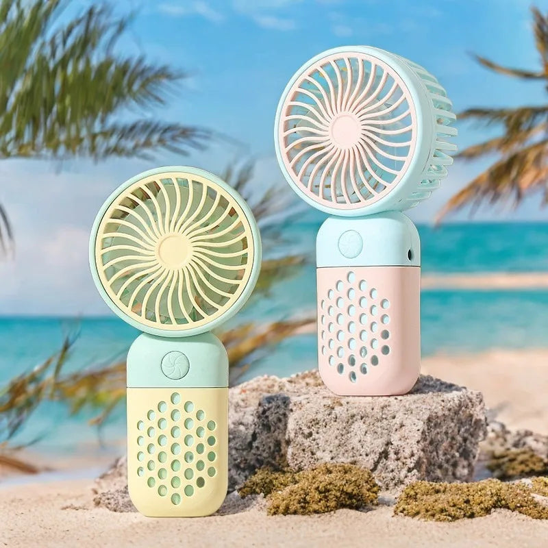 2025 New Handheld Charging Fan – Mini USB Pocket Breeze