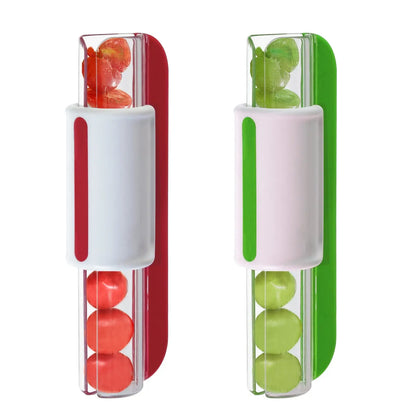 Multi-Function Tomato and Grape Cutter for Fruit and Salad Prep
