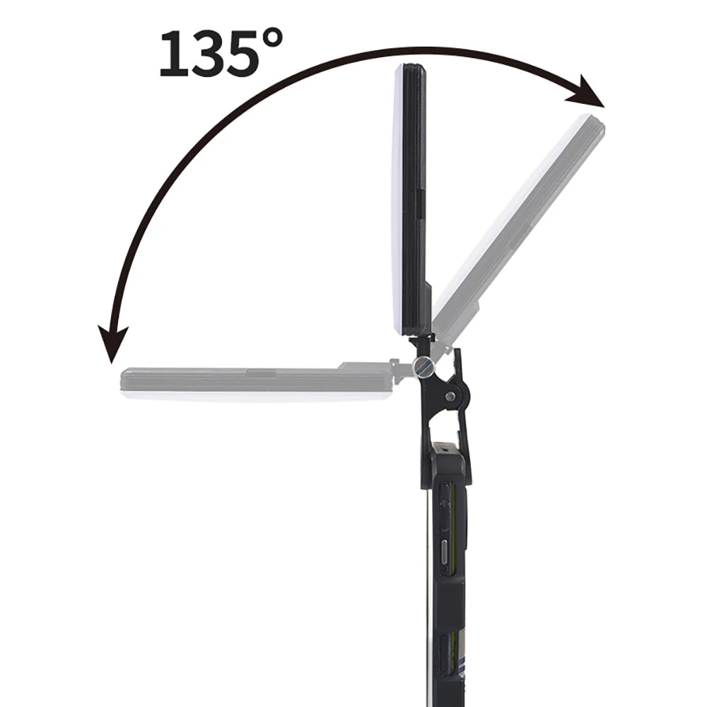 Mini clip d'éclairage LED RVB – Éclairage compact pour vlogs, selfies et vidéos